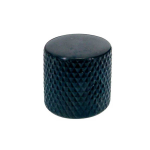 Boston KB-230 Push On Dome Knop 19mm Zwart