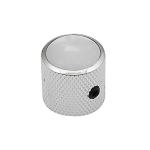 Boston KN-236 Dome Knop met Parelmoer Inlay Nickel