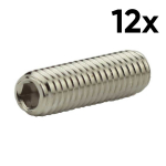 Boston SAM-10 Brugzadel Hoogte Schroeven Metrisch 3.0x10.0 mm (12 Stuks)