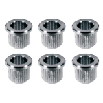 Boston TB-10-C String Ferrule / Snaarbus Telecaster 8.3mm x 9mm Chrome 6-Pack