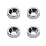 Boston W-740-C Halsrevetten 14mm Chroom (Set van 4)