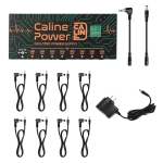 Caline CP-205 Power Supply Geïsoleerde Multi Voeding 9 Volt met 8 Outputs