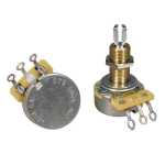 CTS USA CTS250-A63 Audio Potmeter Logaritmisch 250K Split Shaft Long Bushing