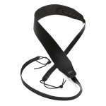 D'Addario 25LBNJ00-DX Lederen Banjoriem Zwart