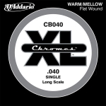 D'Addario CB040 Chromes Flatwound Losse Bassnaar .040