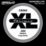 D'Addario CB065 Chromes Flatwound Losse Bassnaar .065