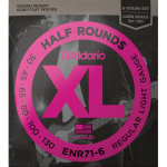 D'Addario ENR71-6 Bassnaren Half Rounds 6-Snarig (30-130)