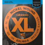 D'Addario EXL160-5 Bassnaren 5-Snarig (50-135) Medium