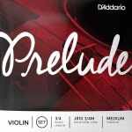 D'Addario J810 3/4M Prelude Vioolsnaren 3/4e Viool - Medium Spanning
