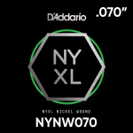 D'Addario NYNW070 NYXL Nickel Wound Elektrische Losse Snaar .070