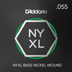 D'Addario NYXLB055 NYXL Nickel Wound Losse Bassnaar .055