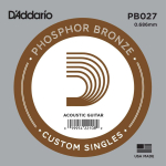D'Addario PB027 Phosphor Bronze .027 Losse Snaar