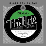 D'Addario SCF-3B Bass Set Silver Plated Copper Composiete Kern - Flamenco Spanning (3 Snaren)