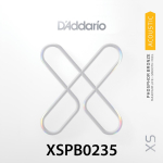 D'Addario XSPB0235 XS Coated Phosphor Bronze .0235 Losse Snaar