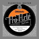D'Addario SNL-3B Bass Set Silver Plated Copper Nylon Kern - Lage Spanning