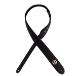 D'Addario 20NYXL01 NYXL Eco Leather Gitaarband Zwart Op=Op