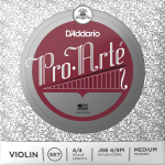 D'Addario J56 4/4M Pro-Arté Nylon Core Vioolsnaren 4/4e Viool - Medium Spanning