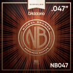 D'Addario NB047 Nickel Bronze Losse Akoestische Snaar .047