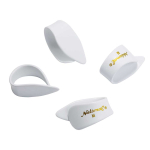 D'Addario NP7W-04 National Celluloid Duimplectrums Medium Wit 4-Pack