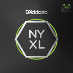 D'Addario NYXL45125 NYXL Bassnaren 5-Snarig (45-125) Light Top / Medium Bottom