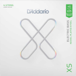 D'Addario XSB45105 XS Gecoate Bassnaren (45-105) Regular Light Top/Medium Bottom