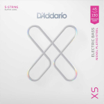 D'Addario XSB45130SL XS Gecoate Bassnaren 5-Snarig Super Long Scale (45-130)