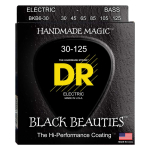 DR Strings BKB6-30 Black Beauties Coated Bassnaren 6-Snarig (30-125)