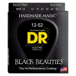 DR Strings BKE-12 Black Beauties Coated Elektrische Gitaarsnaren (12-52)