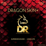 DR Strings DBS-45 Dragon Skin+ Coated Stainless Steel Bassnaren (45-105) Medium