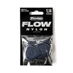 Dunlop 541P114 Flow Nylon 1.14mm Plectrum 12-Pack