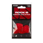 Dunlop 570P138 Rock III Nylon Jazz III Plectrum 6-Pack
