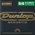 Dunlop DAB1048 Westernsnaren Bronze (10-48) Extra Light