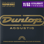 Dunlop DAP1152 Westernsnaren Phosphor Bronze (11-52) Custom Light