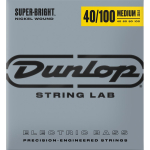 Dunlop DBSBN40100M Super Bright Nickel Wound Bassnaren Medium Scale (40-100)