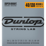 Dunlop DBSBN40120M Super Bright Nickel Wound Bassnaren 5-Snarig Medium Scale (40-120) - Aanbieding