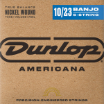 Dunlop DJN1023 Americana Nickel Wound Snaren voor 5-Snarige Banjo (10-23)