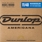 Dunlop DMN1140 Americana Nickel Wound Snaren voor Mandoline (11-40)
