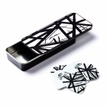 Dunlop EVHPT03 Eddie van Halen Plectrumpack "Black Stripes" - Op = op