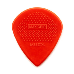Dunlop Max-Grip Nylon Jazz III XL Plectrum Rood - Per Stuk