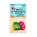 Dunlop RWP01XH Rev. Willy's Mexican Lottery Plectrum 6-Pack