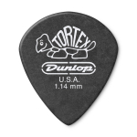 Dunlop Tortex Pitch Black Jazz III 1.14mm Plectrum - Per Stuk