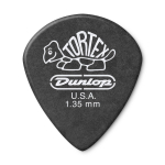 Dunlop Tortex Pitch Black Jazz III 1.35mm Plectrum - Per Stuk