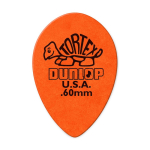Dunlop Tortex Small Teardrop 0.60mm Plectrum - Per Stuk
