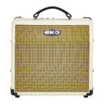 Eko AC15 Combo Akoestische Gitaarversterker 15 Watt