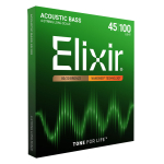 Elixir 14502 Nanoweb Gecoate Bronzen Akoestische Bassnaren (45-100)