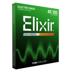 Elixir 14677 Nanoweb Gecoate Stainless Steel Bassnaren (45-105)