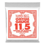 Ernie Ball 010115 Plain Steel .0115 Losse Snaar 6-Pack