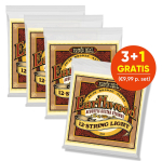 Ernie Ball 2010 Earthwood Snaren voor 12-Snarige Akoestische Gitaar (9-46) | 3+1 Aanbieding