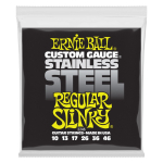 Ernie Ball 2246 Regular Slinky Stainless Steel Elektrische Gitaarsnaren (10-46)
