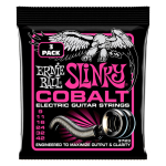 Ernie Ball 3723 Super Slinky Cobalt Elektrische Gitaarsnaren (9-42) 3-Pack